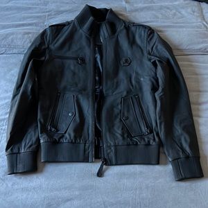PHILIPP PLEIN LEATHER JACKET